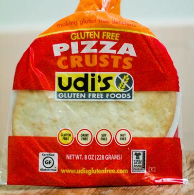 It was a great benefit. Udi's Gluten Free Pizza Crust | GF in SF