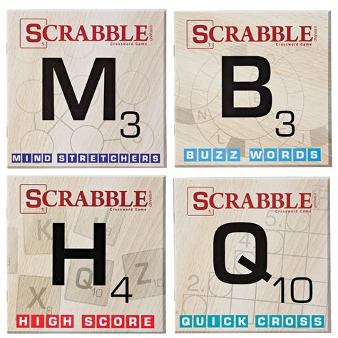 Scrabble Puzzle Books Set Of 10 Word Puzzles Miles Kimball