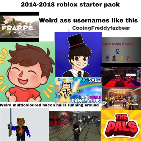 2014 2018 Roblox Starterpack Rstarterpacks