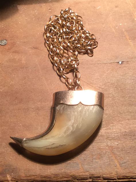 Lion Pendant With Ivory Claw For Sale Gold Pendants For Men Mens Gold Jewelry Neck Pieces