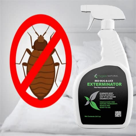 Bed Bug And Lice Killer All Natural Fast Acting Non Toxic Insecticide Spray Odorless Non