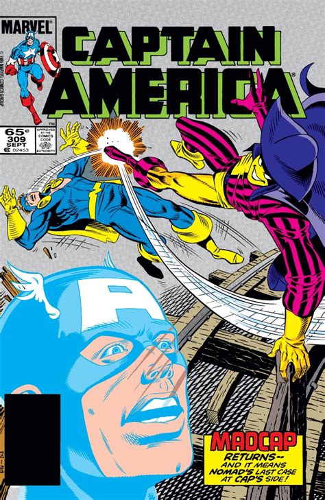 Captain America Vol 1 309 Marvel Database Fandom