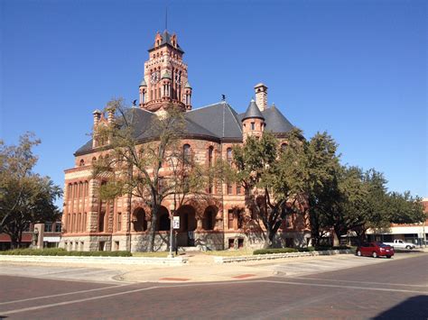 Waxahachie Texas Historic Ellis County Courthouse 11412