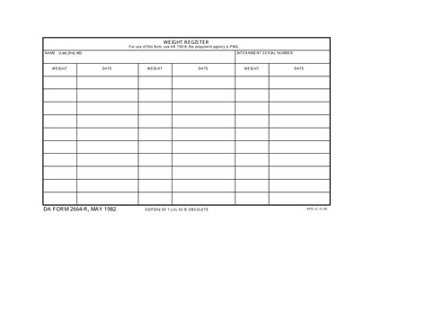 Da Form 2664 R Fill Out Sign Online And Download Fillable Pdf