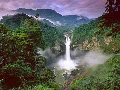 Ecuador Most Beautiful Places Places To See Waterfall