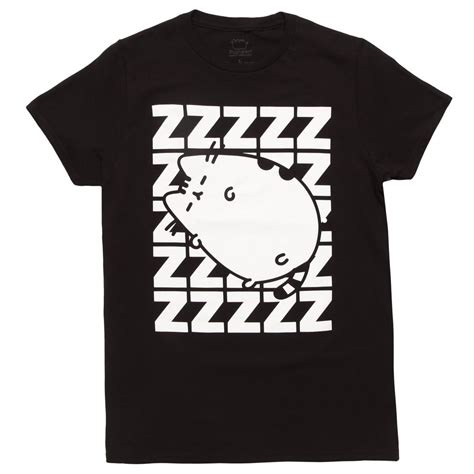 Pusheen The Cat Zzzzzz Adult T Shirt Stellanovelty