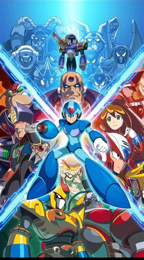Mega Man X2 Mega Men Anime Scenery Wallpaper Art Wallpaper Combat Robot Megaman Series