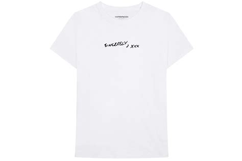 Xxxtentacion Sincerely Xxx T Shirt White 2018 Kr
