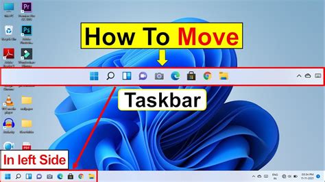 How To Move Taskbar To Left Side In Windows 11 Move Taskbar In Left