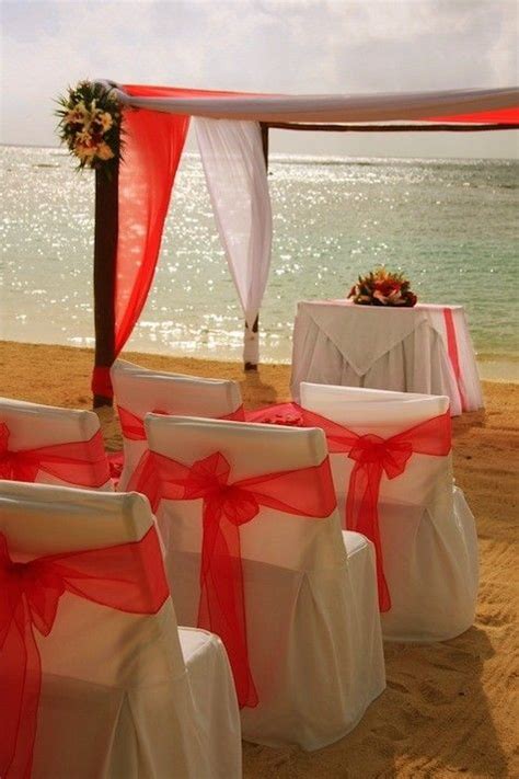 Beach Wedding Chair Decorations Beach Wedding Tips