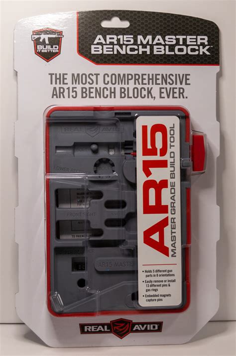 Real Avid Ar15 Master Bench Block Surplus Shooting Group