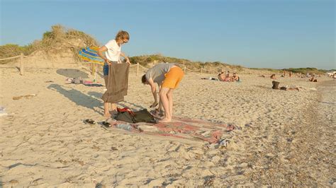 Beach Walk Platja Des Trenc Mallorca MAJORCA Spain K Nude Video On YouTube Nudeleted Com