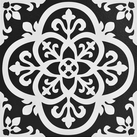 Floorpops Gothic 12 Inch X 12 Inch Peel And Stick Vinyl Tile Flooring 20