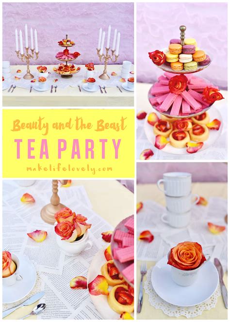 Belle Beauty And The Beast Party Make Life Lovely