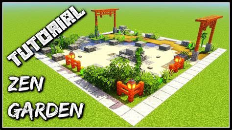 Minecraft let 39 s build garden shed youtube how to make a garden. How To Build A Zen Garden | Minecraft Tutorial - YouTube