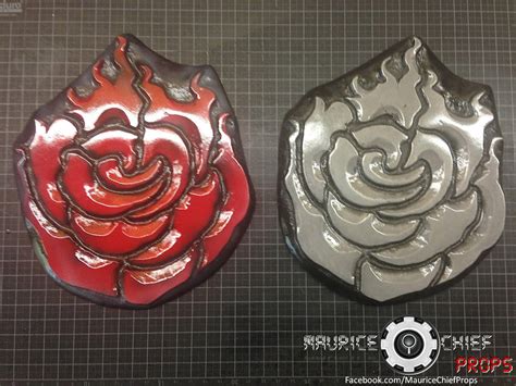 Rwby Ruby Rose Emblems Finished By Mauricechief On Deviantart