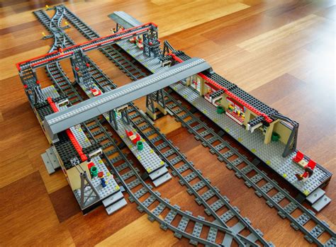 Posted Image Lego Train Station Lego Train Tracks Lego City Train