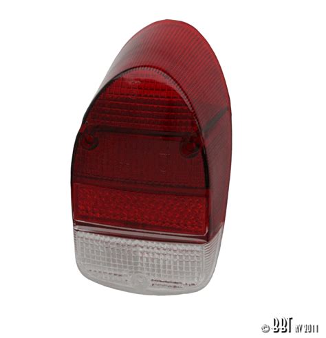 Us Spec Beetle Tail Light Lens 1968 73 Red And White Lens Top