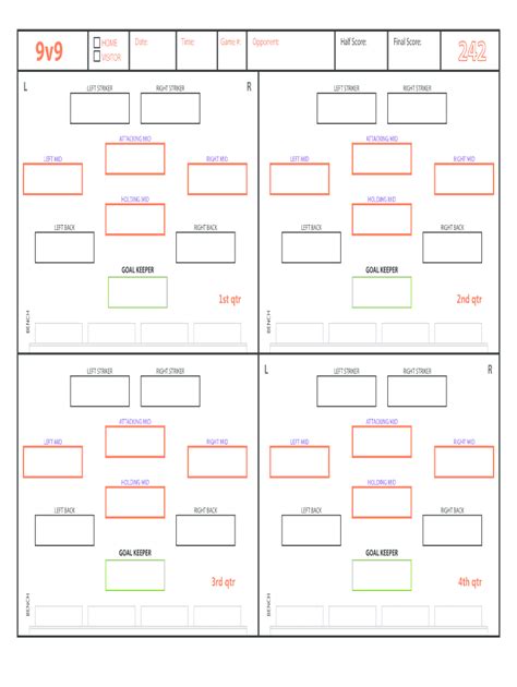 9v9 Soccer Lineup Template Complete With Ease Airslate Signnow