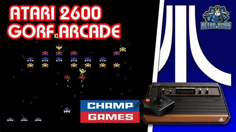 Gorf Arcade Atari 2600 Homebrew From Champ Games Lets Go Youtube