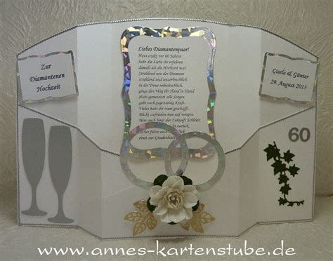 Diamantene hochzeit bilder luxus einladungskarten zur. Annes Kartenstube: Eine Isicard zur Diamantenen Hochzeit