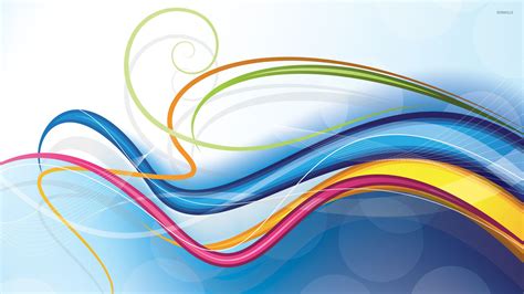 Colorful Swirls Wallpaper Abstract Wallpapers 24003
