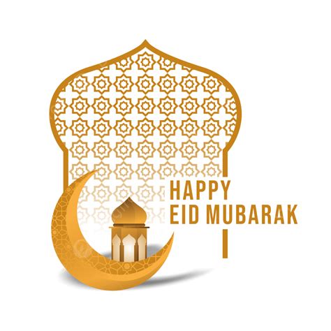 Happy Eid Mubarak Vector Art Png Happy Eid Mubarak Design Eid Al Fitr