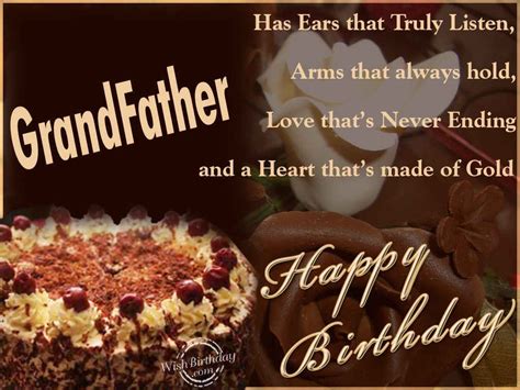 The best grandpa birthday wishes, like the ones here, have just the right words to show your grandfather he's truly special, making his birthday a celebration (and tribute) to remember for years. Grandfather, Happy Birthday Pictures, Photos, and Images ...