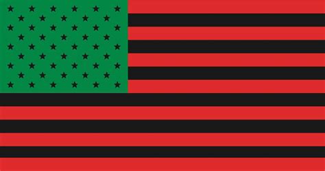 What Is The Meaning Of The Black Red And Green American Flag Best