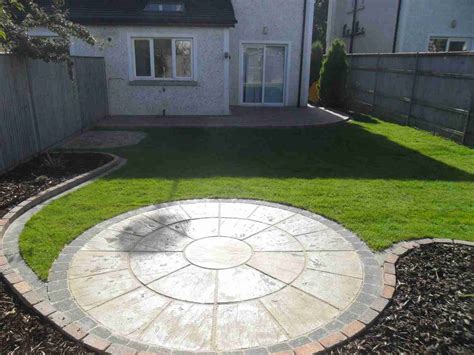 Circular Patioraised Patio Garden Design Roschoill Drogheda Colouth ⋆