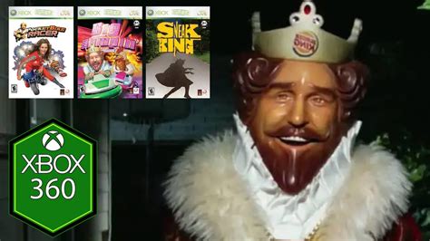 Burger King Xbox Games Gameplay Youtube