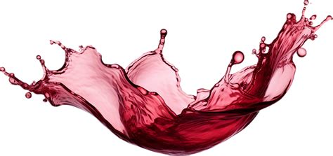 Red Wine Splash Png With Ai Generated 33888615 Png