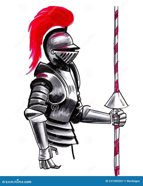 Medieval Knight Stock Illustration Illustration Of Knight 231585267