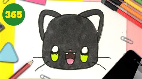 Como Desenhar Gato Kawaii Passo A Passo Youtube