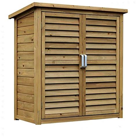 Hygrad® Outdoor Garden Shed Tools Storage Wooden Cupboard Weatherproof