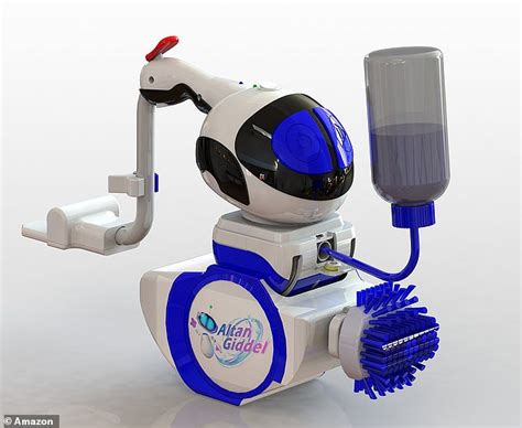 Worlds First Portable Lavatory Cleaning Robot Is Being Sold Online For 500 Daily Mail Online