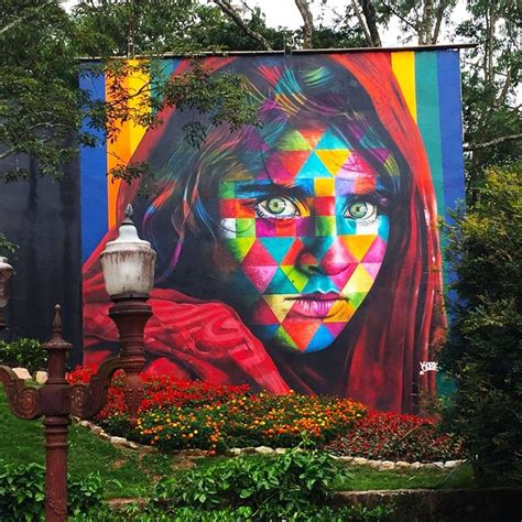 Streetart News Wall 270 Eduardo Kobra Brasile Street Art