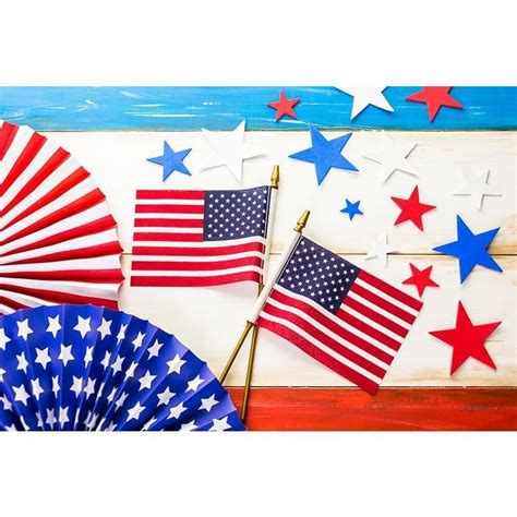 Buy Discount Flag Photography Backdrop For July 4th Independence Day
