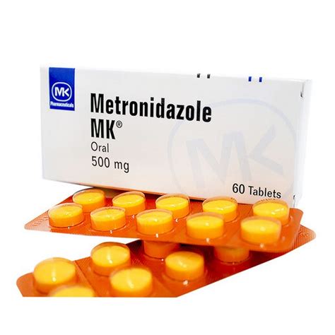 Metronidazol Mk 500mg 60 Tableta Disp Mk