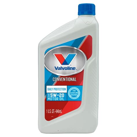 Valvoline Daily Protection Sae 5w 20 Conventional Motor Oil 1 Quart