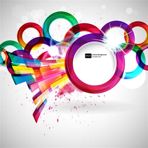 Vector Bright Colors Banner Free Vector Download 29386 Free Vector