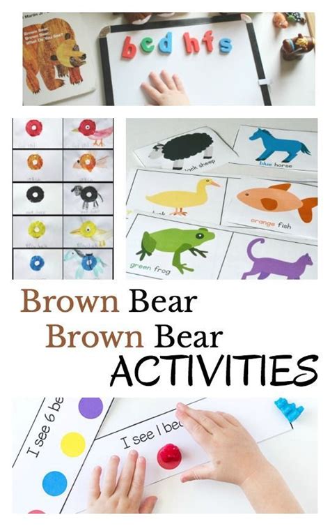 Brown Bear Brown Bear Activities Preschool Activities Activities