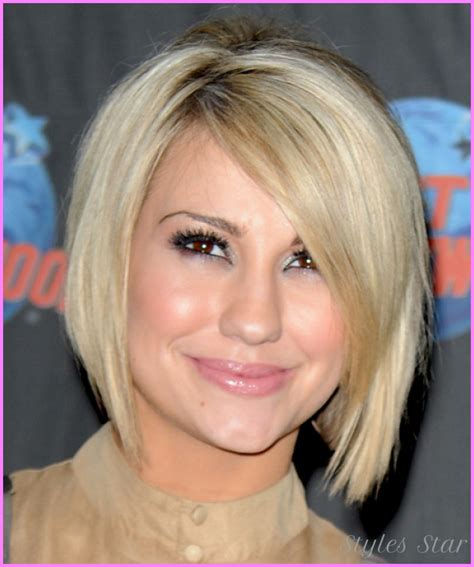 Heart shaped faces have wide cheekbones and forehead, and pointed chin (think gwyneth paltrow or kendall jenner). Short bob haircuts for heart shaped faces - Star Styles ...