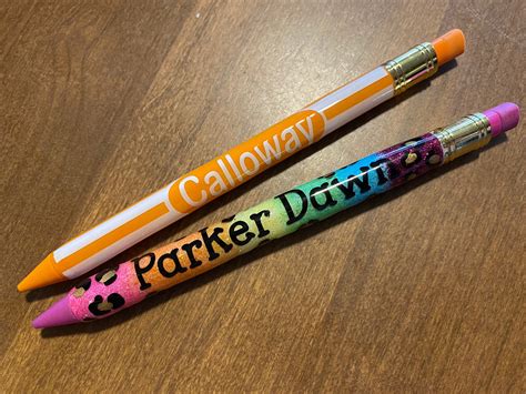 Custom Pencil Mechanical Pencil Student T Teacher Etsy