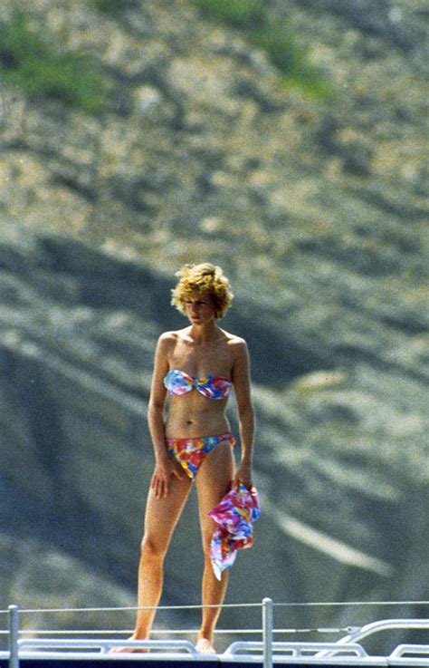 Rares Photographies Vintage De La Princesse Diana En Vacances AD Magazine