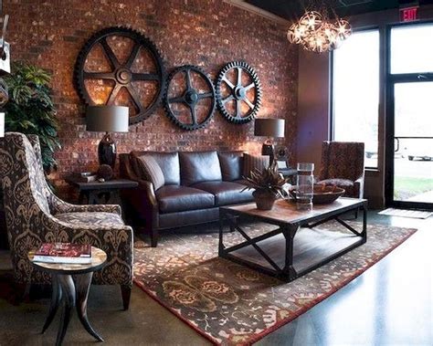 35 Amazing Vintage Living Room Decor Ideas Industrial Decor Living Room