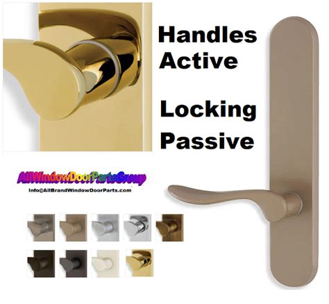 Marvin French Door Inswing Outswing Traditional Active Handle Set All