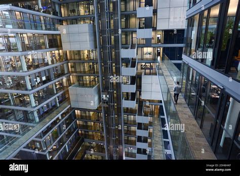 The Headquarters Of Deutsche Boerse In Eschborn The Inside Of The