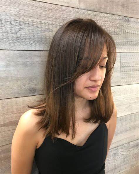 58 Side Swept Bangs To Try When You’re Bored With Your Hair Bangs With Medium Hair Glamorous