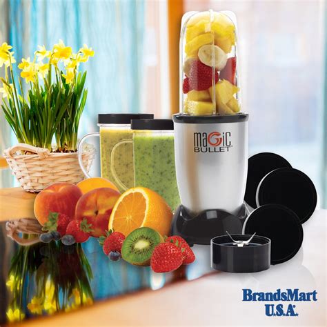 The magic bullet is, well, just that: 11 Piece Magic Bullet® Set. Mix Healthy Fruit Smoothies ...